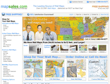 Tablet Screenshot of mapsales.com